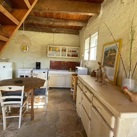 Cabanon Authentique, Moustiers, Ruisseau Et Jardin *