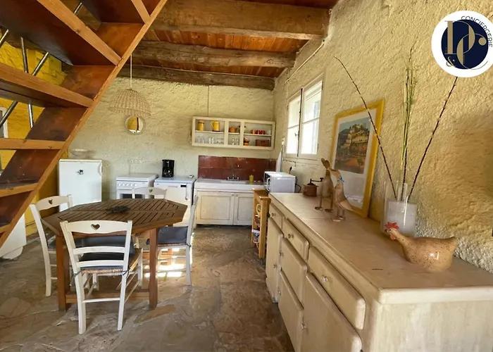 Cabanon Authentique, Moustiers, Ruisseau Et Jardin *