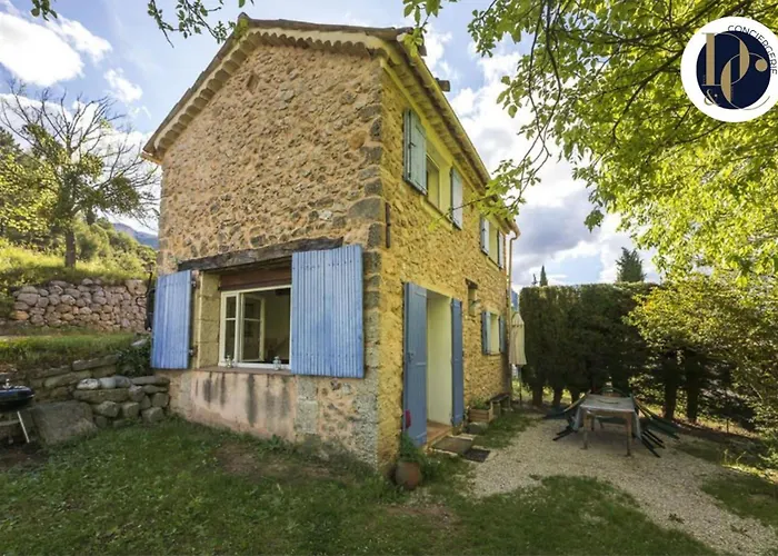 Cabanon Authentique, Moustiers, Ruisseau Et Jardin *